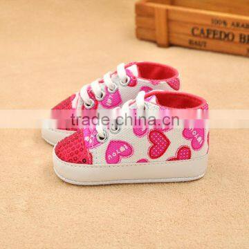 Newborn toddler sweet girls fancy shoes baby girls prewalker shoes