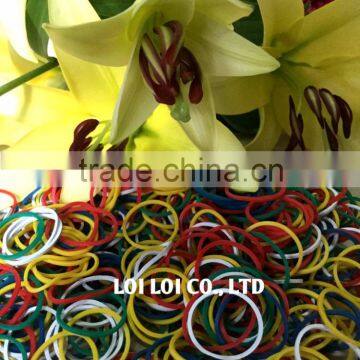 Floral rubber band - Colorful Hair Rubber Band - Compound Rubber Bands