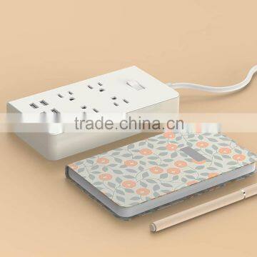 USB Surge Protector 4AC with 4 USB Power Socket