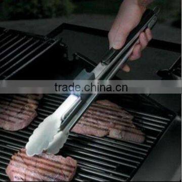 Stainless steel BBQ tong with LED