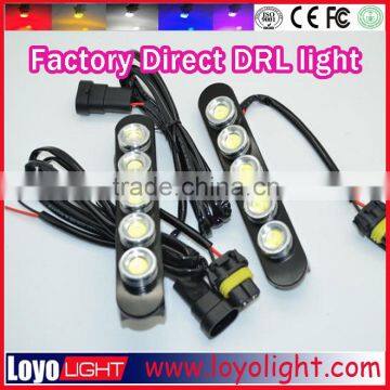 day running light 12-24V 10W Metal cover + lens drl led