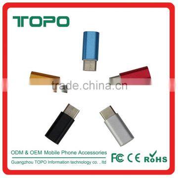 USB Type C Adapter 3.1 Type C Male to Micro USB Converter Female Micro USB Data Charger Adapter