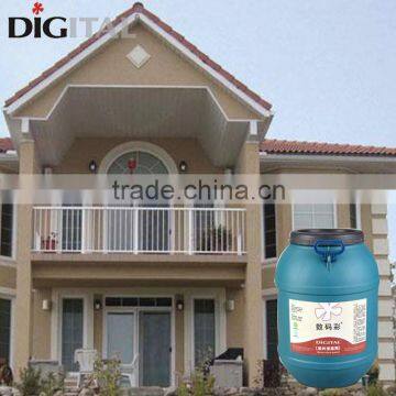 Color retention waterproof outstanding exterior stone paint