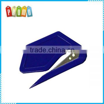 Promotional Colorful Printed Plastic Letter opener with blade