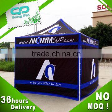Portable awning pop up canopy tent with aluminum frame
