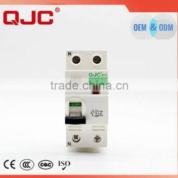 RCCB 2 poles electric residual current circuit breaker