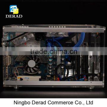 PC-C740 QDIY Deluxe Transparent Plastic Computer Case photo-4