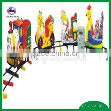 children indoor ride track train for sale