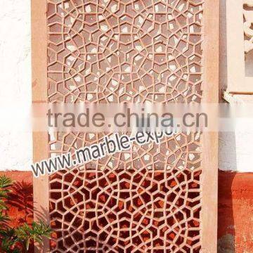 Sandstone Carving Jali , Decorative Stone Jali