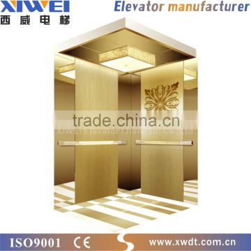 XIWEI Brand Villa Elevator With 3 Handrails On The Car Wall