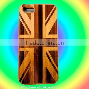 Custom Laser Logo Handmade for Bamboo Iphone 5 Case photo-2