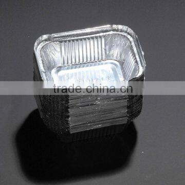 Aluminum foil container for food packing