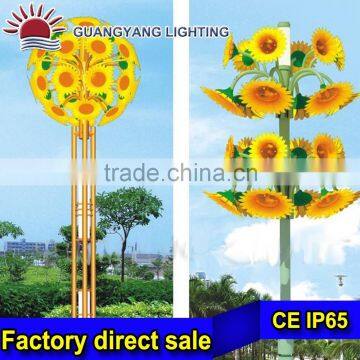 fake artifical plant sunflower light for garden yard simulation flower