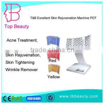 2015 best Foled pdt led light therapy equipment for skin care