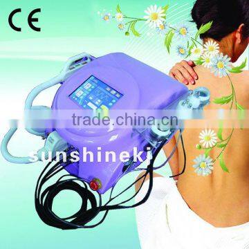 CE TUV approved ipl cooling rf beauty machine with cavitation vacuum weight loss function