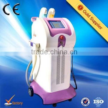 vertical salon use most cost effective 8 in one multifuncional ipl rf eligth cavitation with CE