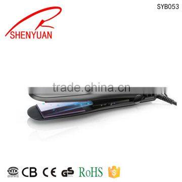 New Electric US EU BS plug ceramic coating japanese permanent hair straightener products big plate