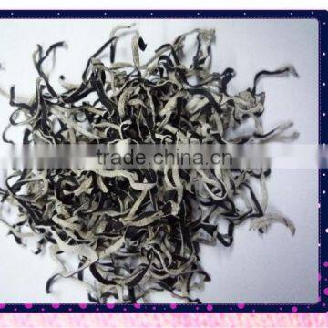 Shredded dried white -black fungus well in quality wood ear