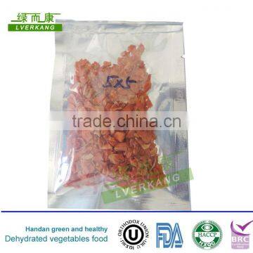 Natural red color dehydrated carrot from China