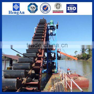 high efficiency gold dredger