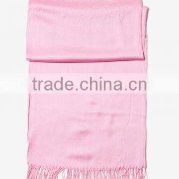 Rose Pink Pasmina Viscose Scarf Pashmina Scarves Viscose Shawl Pasmina Scarf photo-2