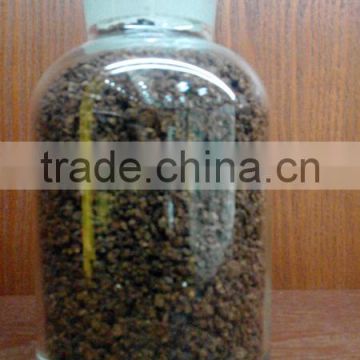 Tea seed meal without straw