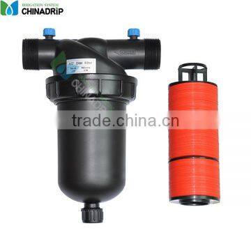 Drip Irrigation 1" MNPT Plastic Disc Filter 120 Mesh Irrigation Filter photo-6