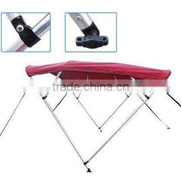 boat bimini top with 2 support poles