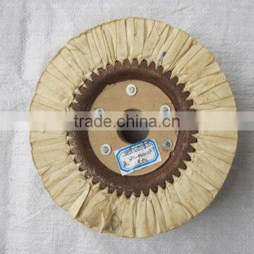 Abrasive 100% cotton cloth fold buffing Wheel