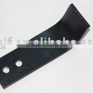 double holes soil stabilizer tiller blade