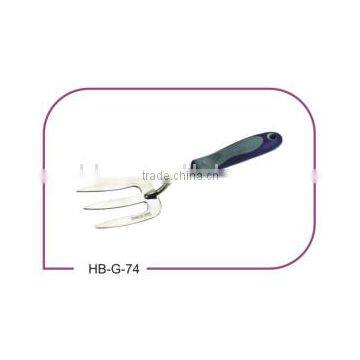 on sale made-in-China manual farming cultivator mini tractor ditch digger carbon fork