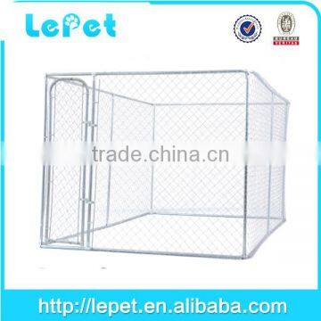 Large Outdoor Galvanized Chain Link Dog Kennel Design photo-2