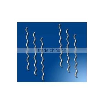 Needle Shape Melt Extracted Stainless Steel Fibres AISI330/35MM For Industry kiln