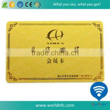 Plastic Gold Foil Business Cards photo-2