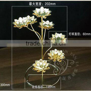Original and Traditional Lotus Candle Holder With Handle for Buddhist at Reasonable Prices , OEM Available,Buddhism Lot photo-5