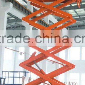 semi Electric Scissor Type Lifting Platform