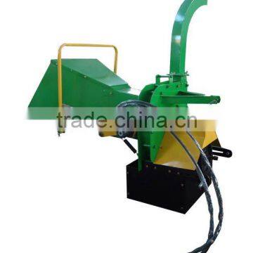 Wood Chipper Shredder Fittd With Tractor PTOwith Hydraulic Feeding System, Hot Sale