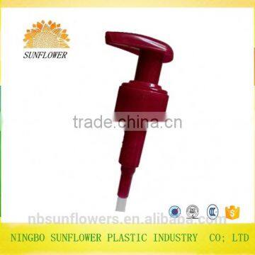 Hand press big dosage lotion Screw liquid wash Dispenser pump