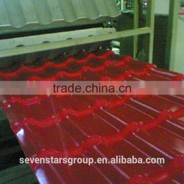 Pvc Plastic Roof Tile Extrusion Line/pvc Imitation Tile Making Machine/pvc Roof Tile Production Line photo-4