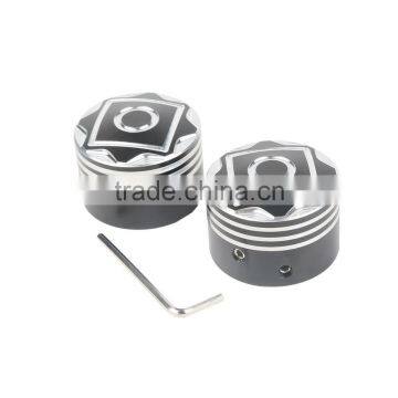 Motorcycle Front Axle Nut Covers For Universal Electra Glide FXD