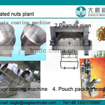 peanut coating processing line machines