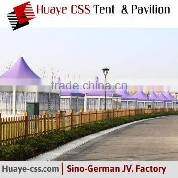 Purple PVC Roof Special Pagoda Polygonal Tent for Sale