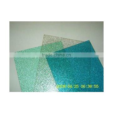 Indoor partition polycarbonate embossed sheet