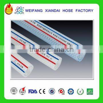 High Pressure Pvc Fiber Reinforced Hose for Three Colored Lines photo-6