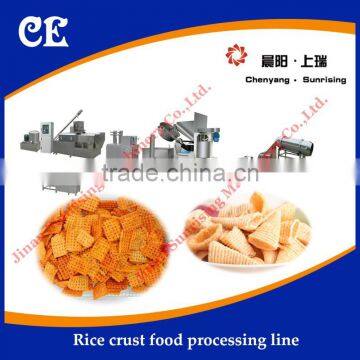 fully automatic small fried snack food bugles processing machine