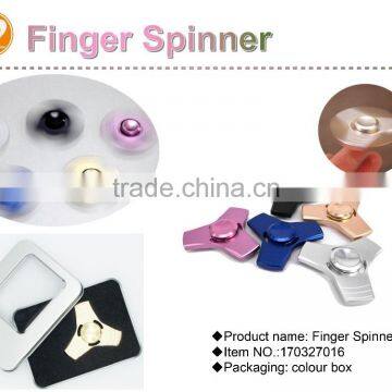2017 New China Product EDC Fidget Spinner Toy Hand Toy Alloy Fidget Finger Spinner photo-4