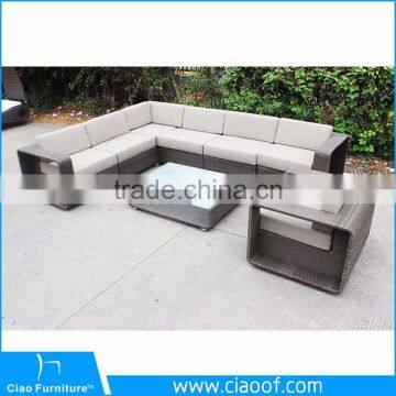 China Supplier Rattan Sofa Sectional Garden Furniture Outdoor