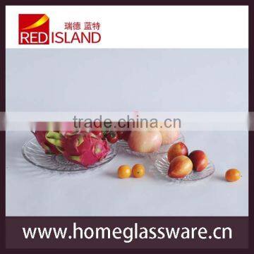 6 inch Fresh Fruit Salad glass plate