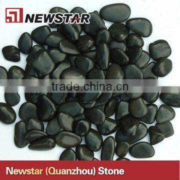 Newstar Natural Polished Black Pebbles