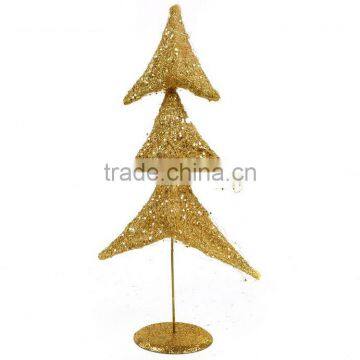 Indoor Christmas Decoration Accessories Tabletop Mini Decorated Christmas Tree